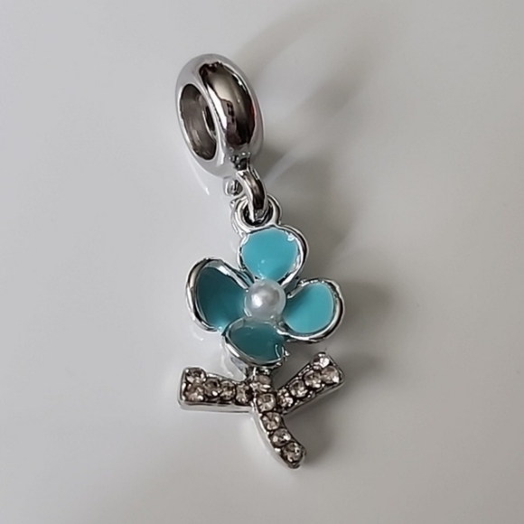 Premium FLOWER Charm Fits Pandora and other European Systems or Pendant - Picture 1 of 4